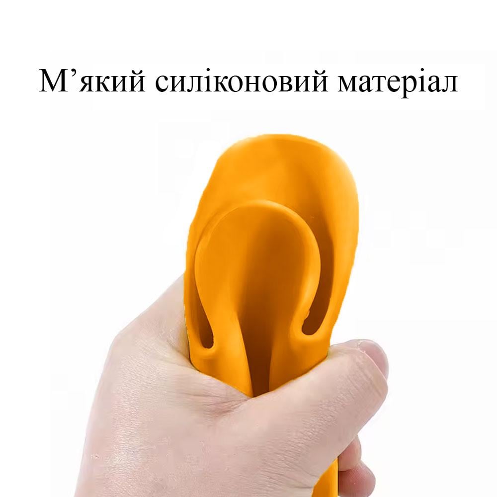 Намордник утконос для собак силиконовый Оранжевый (TA0141_1) - фото 5 Намордник утконос для собак силиконовый Оранжевый (TA0141_1) - фото 5