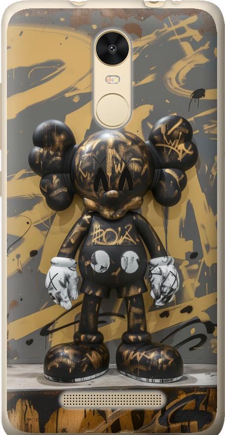 Чохол на Xiaomi Redmi Note 3 Bronze kaws (6097t-95-42517)