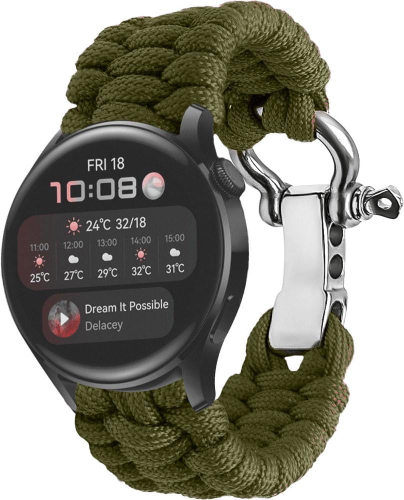 Ремешок из Паракорда Ruper для Huawei Watch 3 (22mm) Khaki (30808-17)