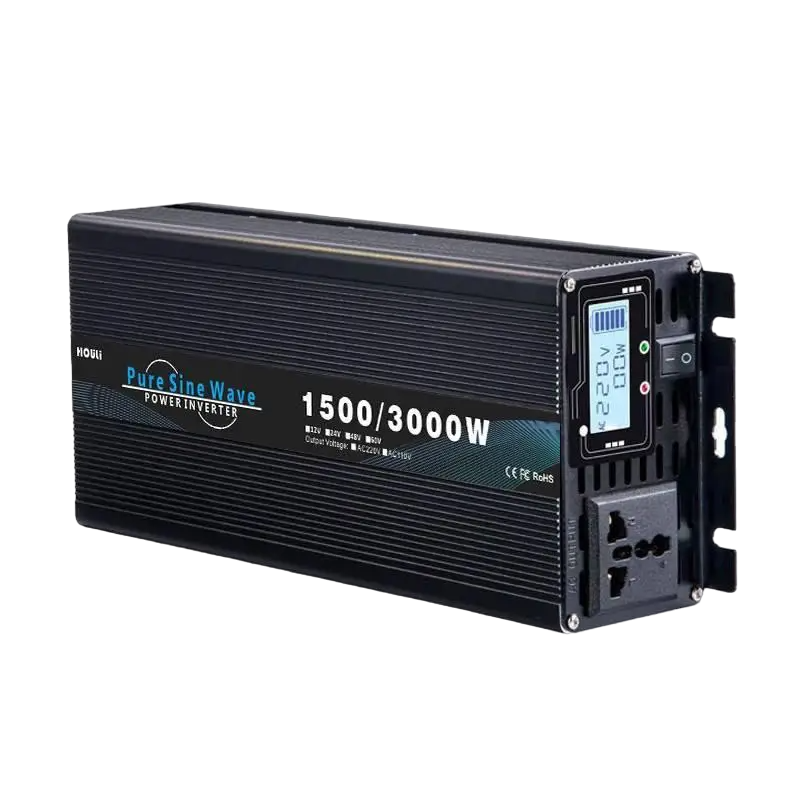 Инвертор автомобильный PURE SINE WAVE 12V-220 3000W чистая синусоида  (14-3-01225)