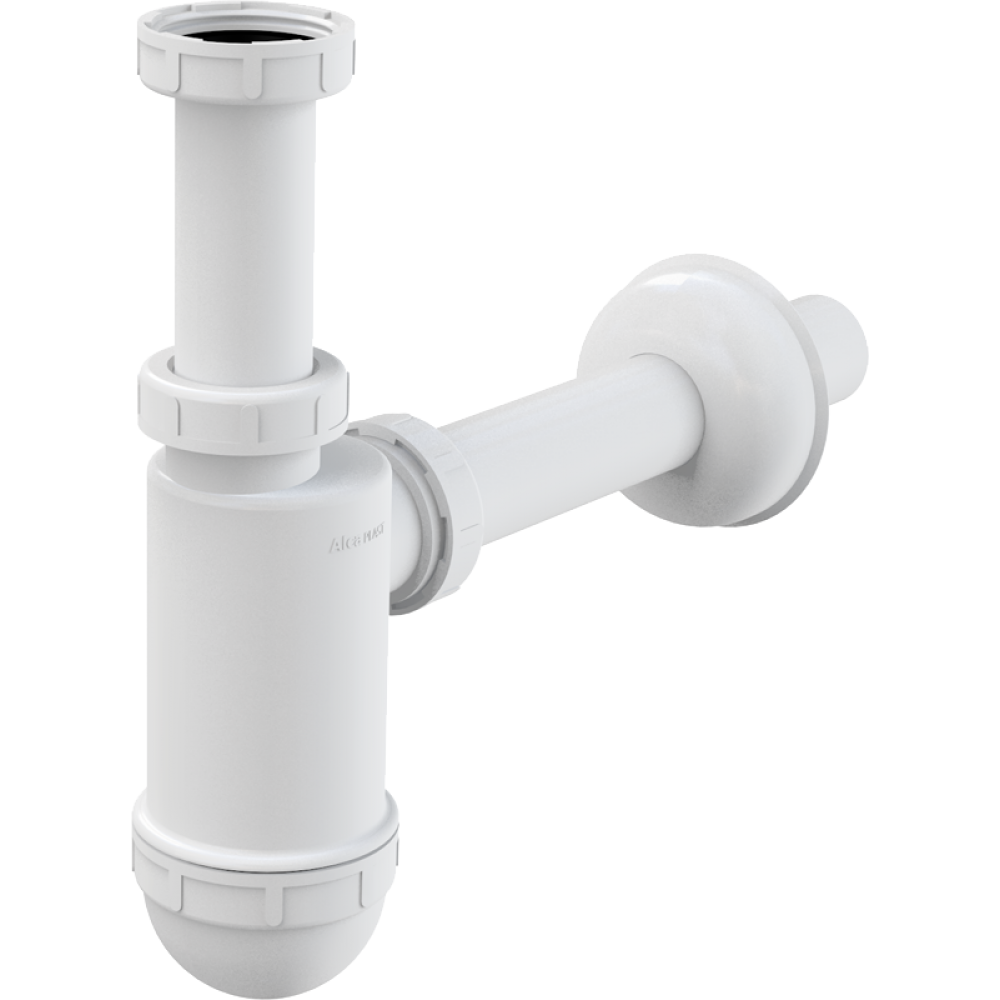 Сифон для раковини Alca Plast A430 1 1/4" впуск Білий (84683)