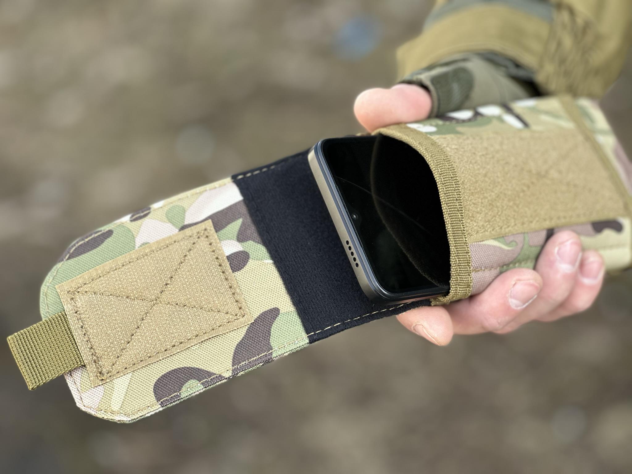 Подсумок на пояс для телефона Tactic 5-7" Multicam (0101-multicam) - фото 2