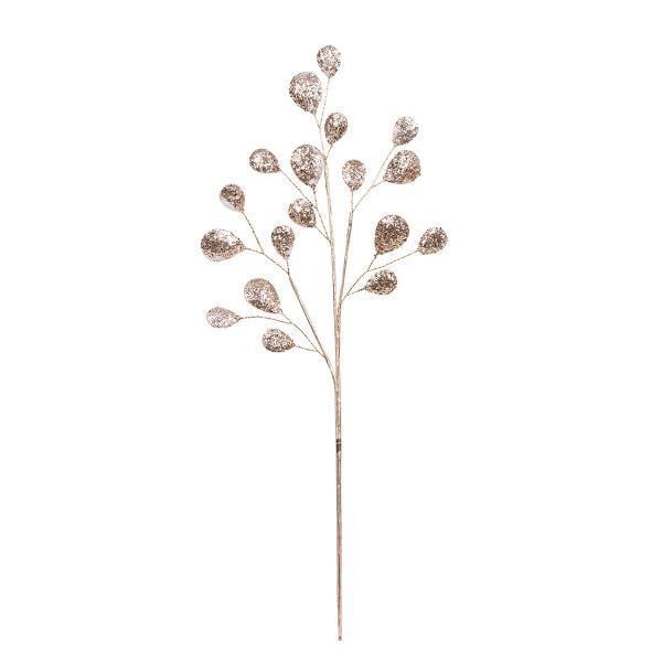 Ветка декоративная Yes! Fun с кристаллами 33 см Золотой (974102)