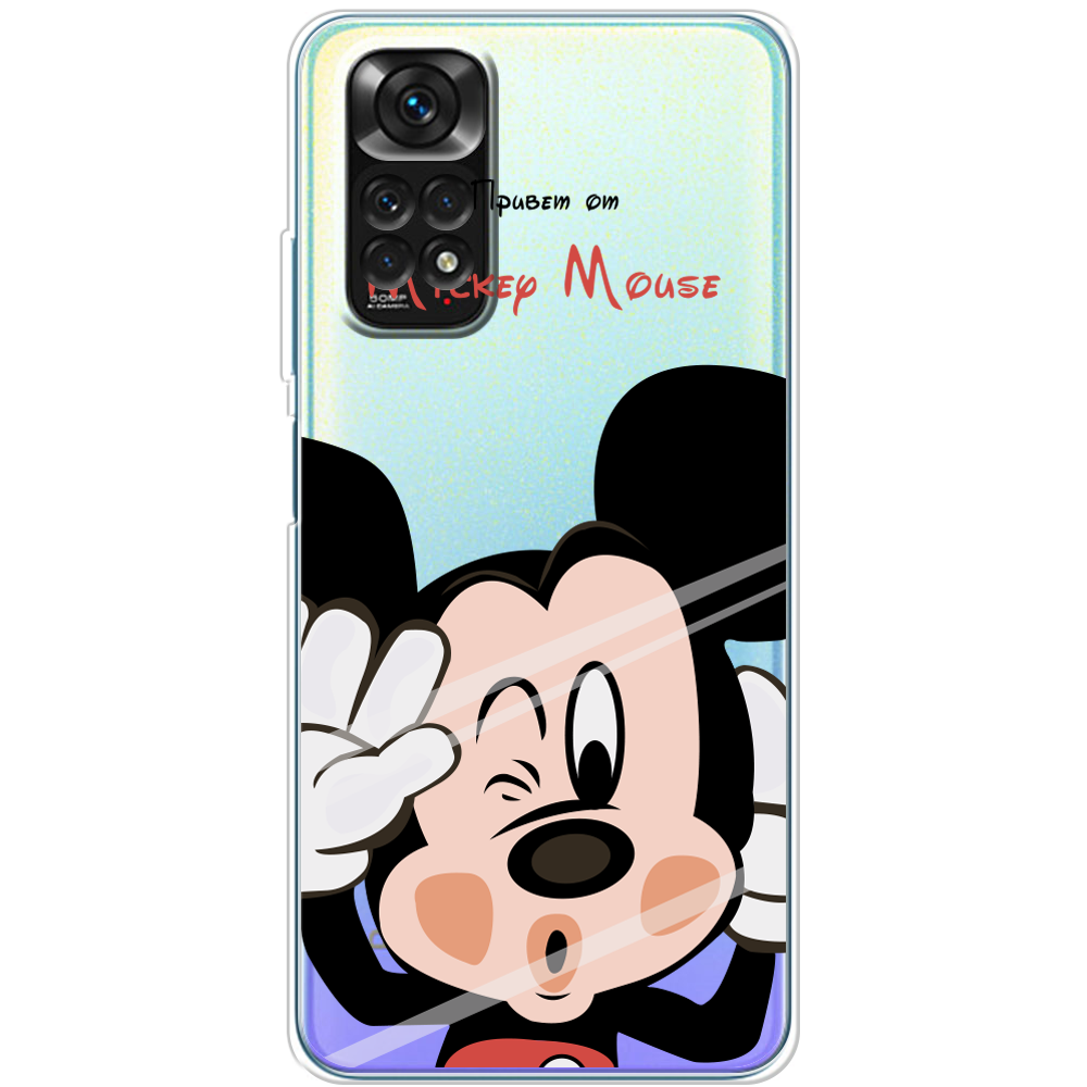 Чохол BoxFace Xiaomi Redmi Note 11 Global Version Mister M Прозорий силікон (44124-cc58-44124)