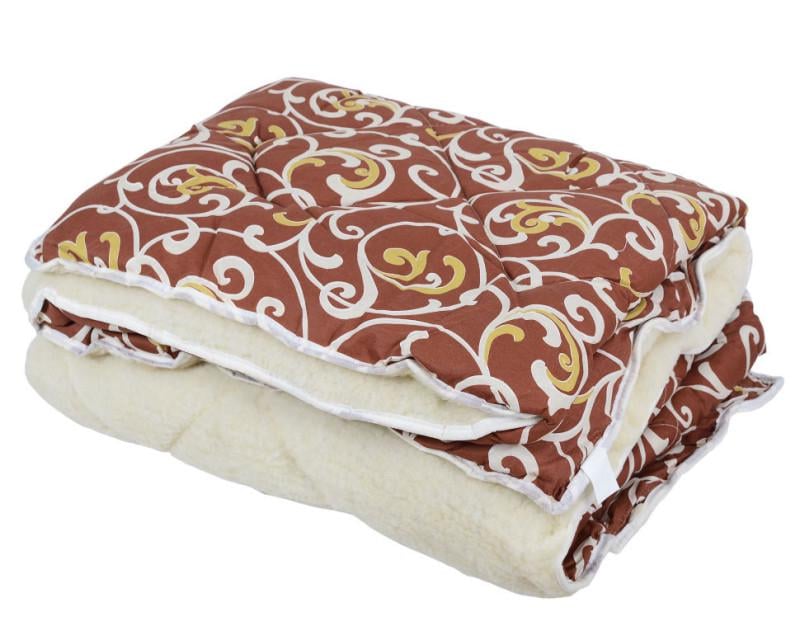 Одеяло открытое овечья шерсть/поликоттон двуспальное Евро 200х220 (51248-12-E)