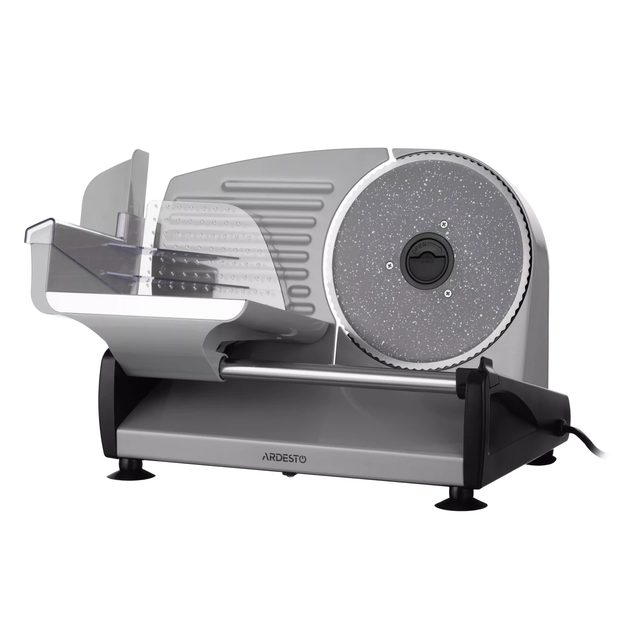 Слайсер-ломтерізка електричний Resto D-250S нержавіюча сталь з керамічним покриттям 190 мм 250 Вт (ML-04398)