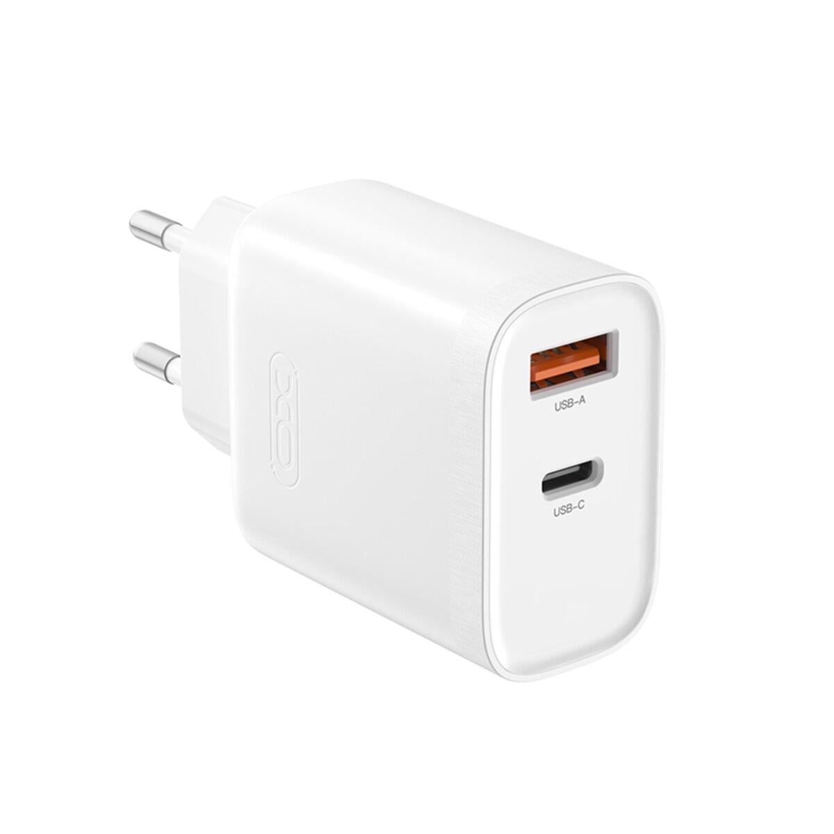 Зарядное устройство сетевое Xo L116 PD30 W/QC18 W1USB-C/1USB-A Белый Зарядное устройство сетевое Xo L116 PD30 W/QC18 W1USB-C/1USB-A Белый