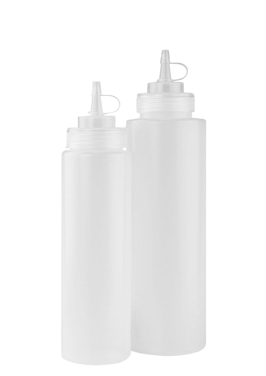 Бутылка для соусов без мерной шкалы 710 мл d 6,5х26 см Прозрачная (90) - фото 2 Бутылка для соусов без мерной шкалы 710 мл d 6,5х26 см Прозрачная (90) - фото 2