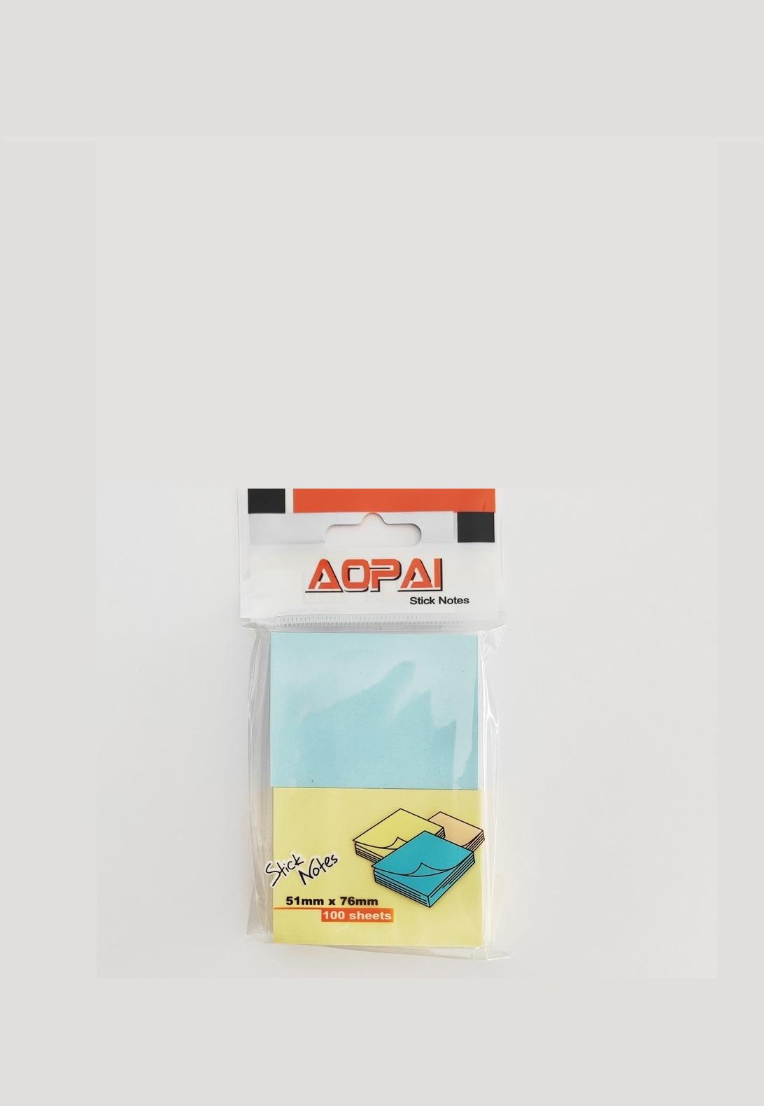 Бумага для заметок стекло WW00459 2в1 51х76 мм 100 л