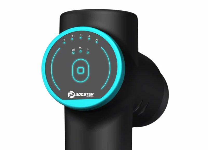 Перкуссионный ручной массажер для тела и мышц Booster M2 Black - фото 3 Перкуссионный ручной массажер для тела и мышц Booster M2 Black - фото 3