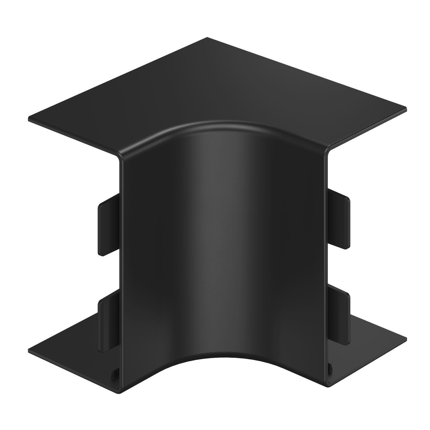 Кут внутрішній OBO Bettermann для короба 110x60 мм ПВХ Чорний (6191764)