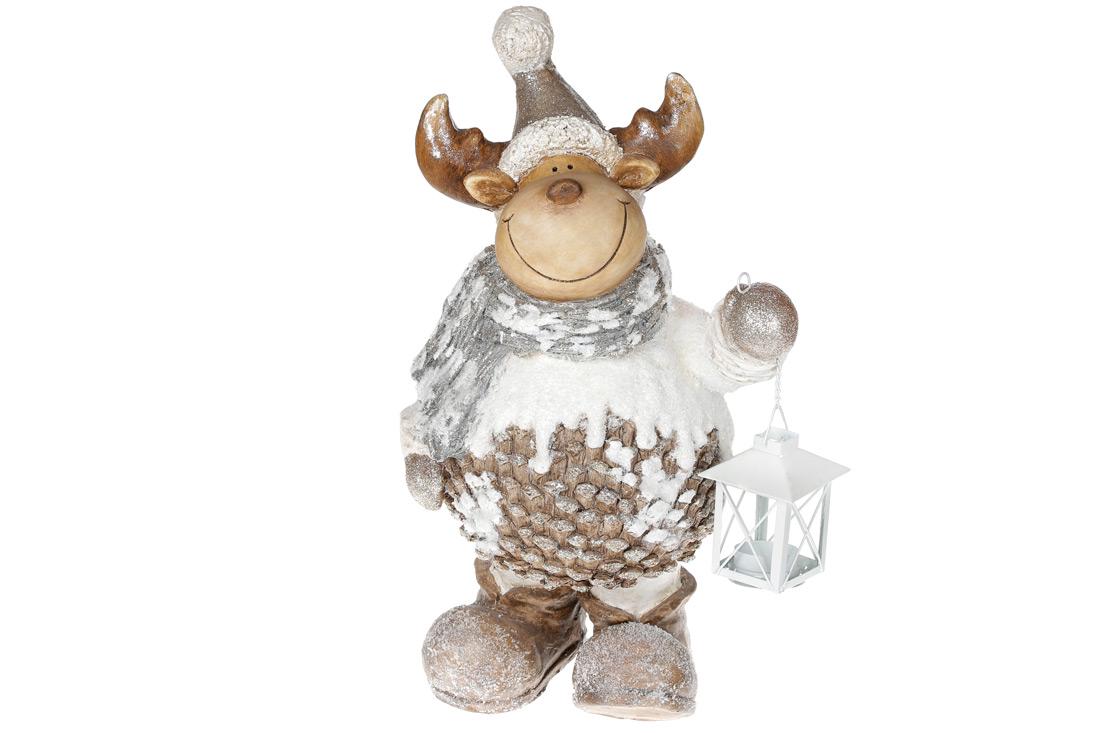 Новогодняя фигура BonaDi Олень (711-289)