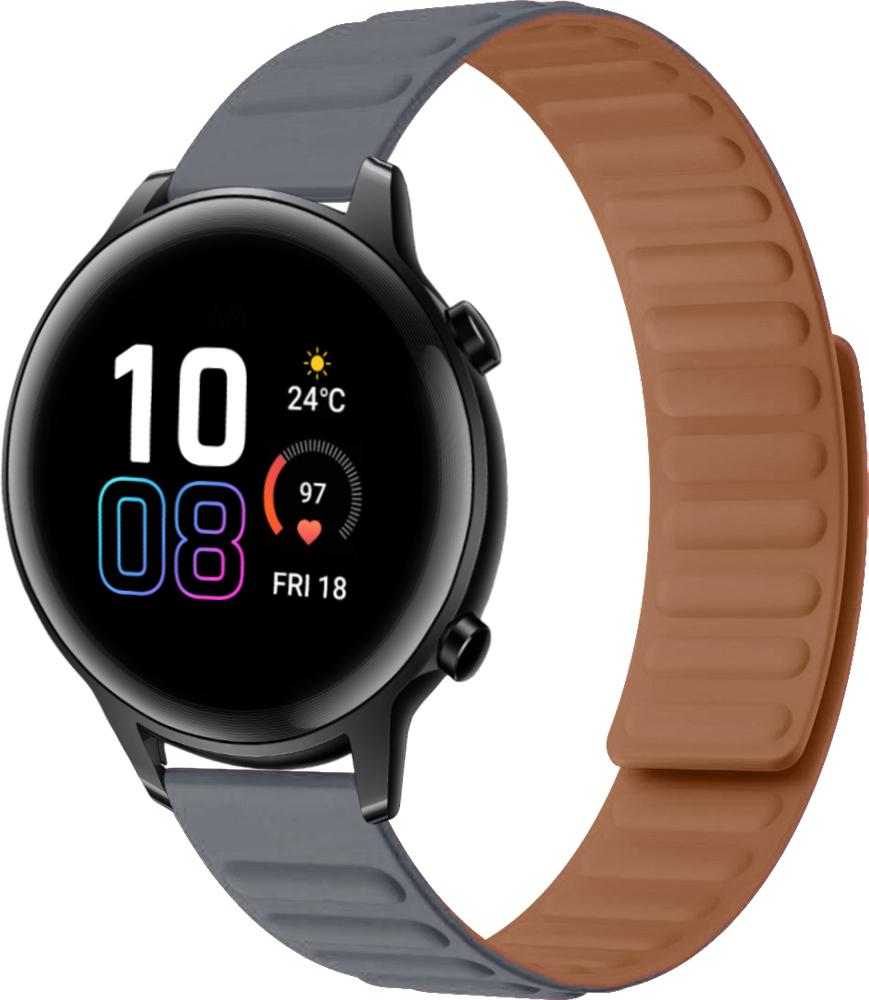 Ремешок Magneter для Honor Magic Watch 2 42 мм Grey (26631-33)