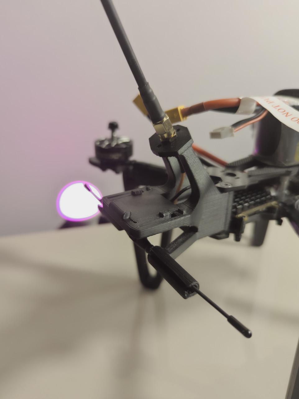 Держатель антенн GNSS PRO RX/VTX/GPS RushFPV с компасом для дрона mark4 7" (2215999411) - фото 8