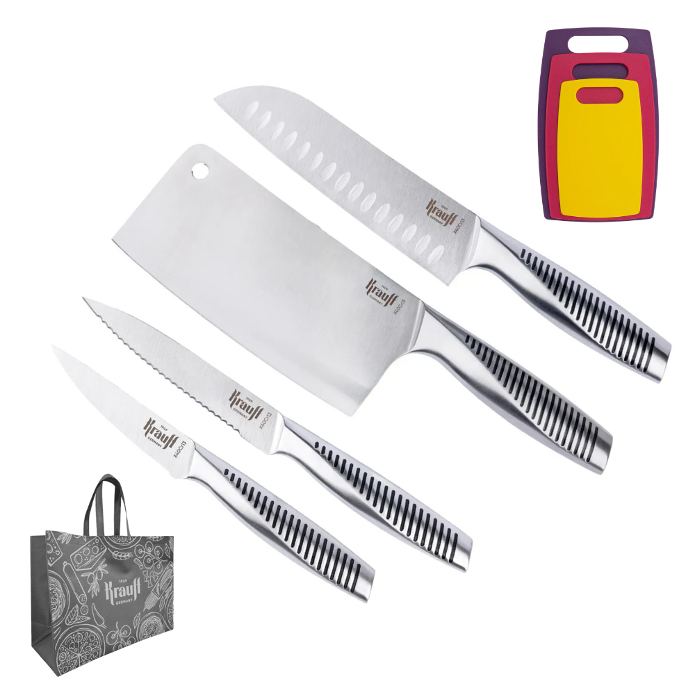 Набор ножей Krauff Profi с кухонными досками и сумкой-шоппером (55-333-498)