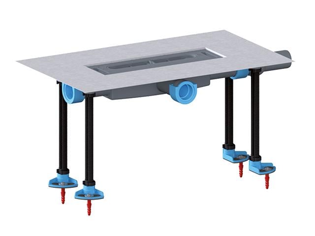 Корпус плоского душевого лотка InFloor DN40 мм (HL53KF)