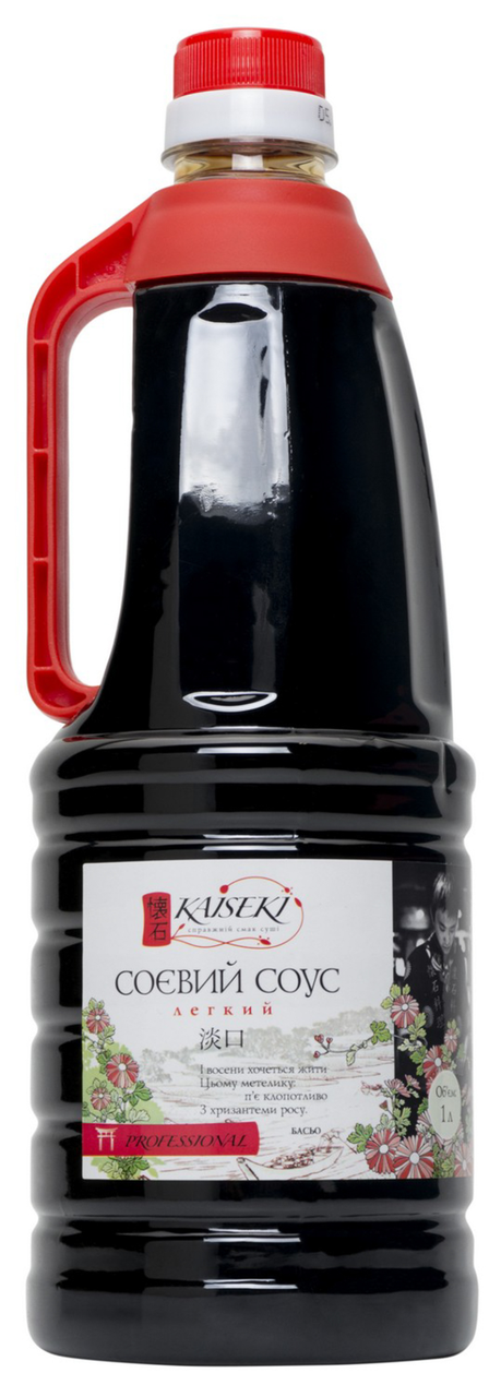 Соус соєвий Kaiseki легкий 1л