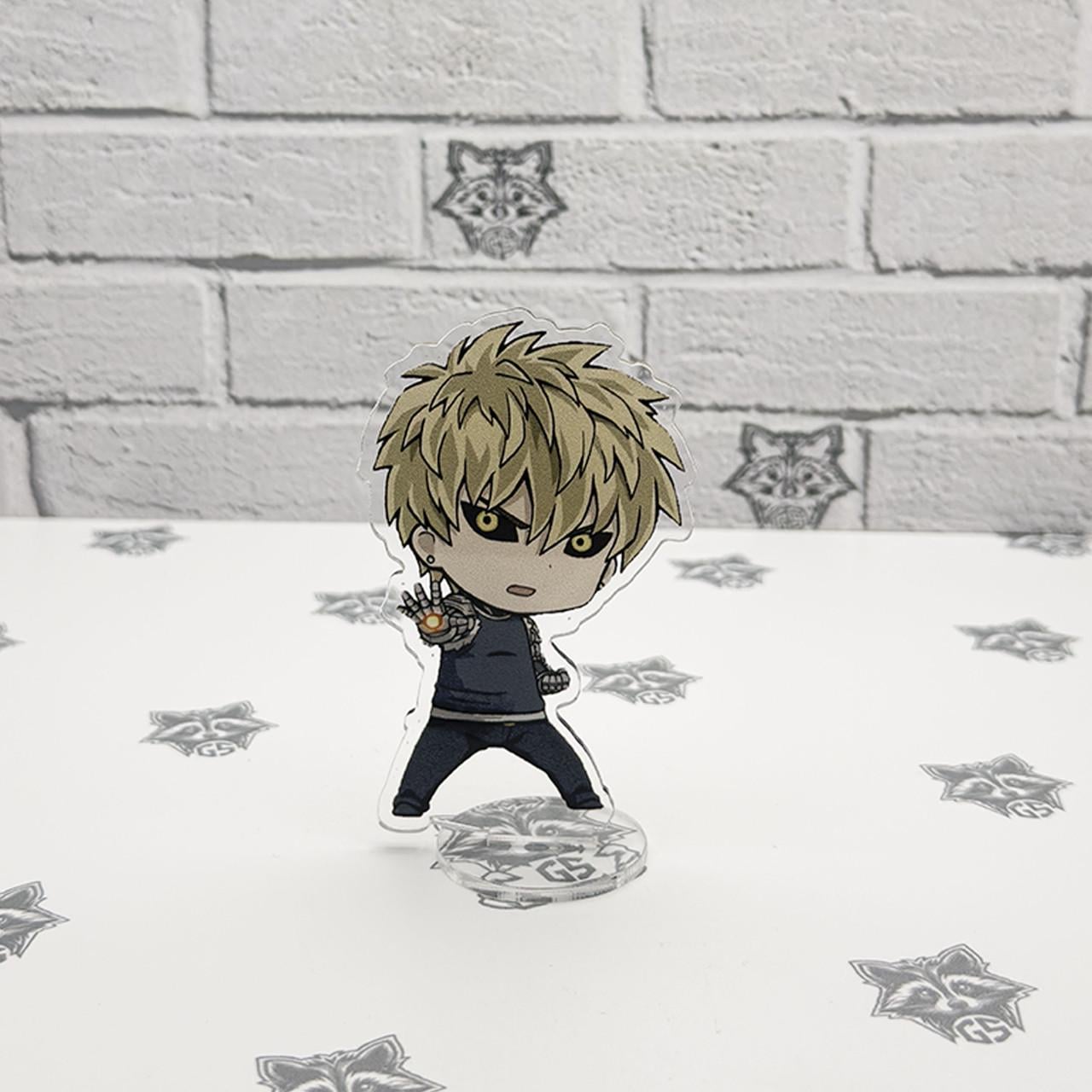 Фигурка коллекционная акриловая Chibi OnePunchMan Genos 10 см (2220276018)