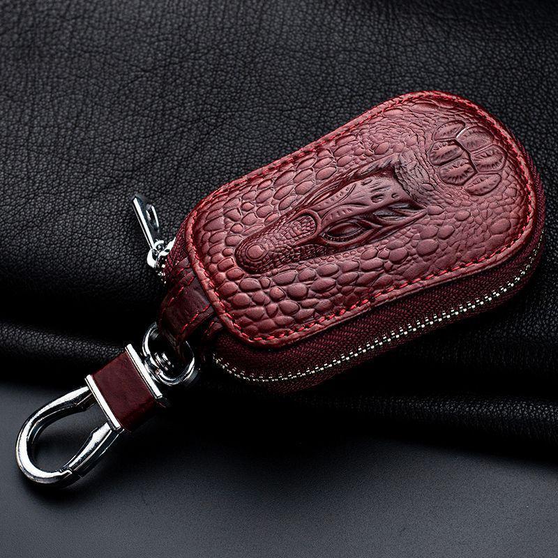 Чехол для ключа Croc Burgundy (id_1789) - фото 2 Чехол для ключа Croc Burgundy (id_1789) - фото 2