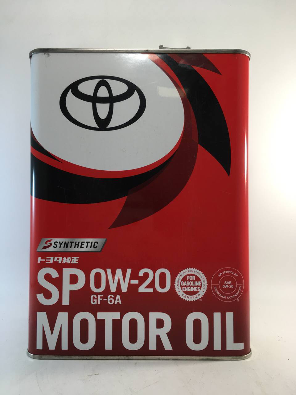 Моторна олива Toyota GF-5/GF-6A 0W-20 4 л (0888013205)