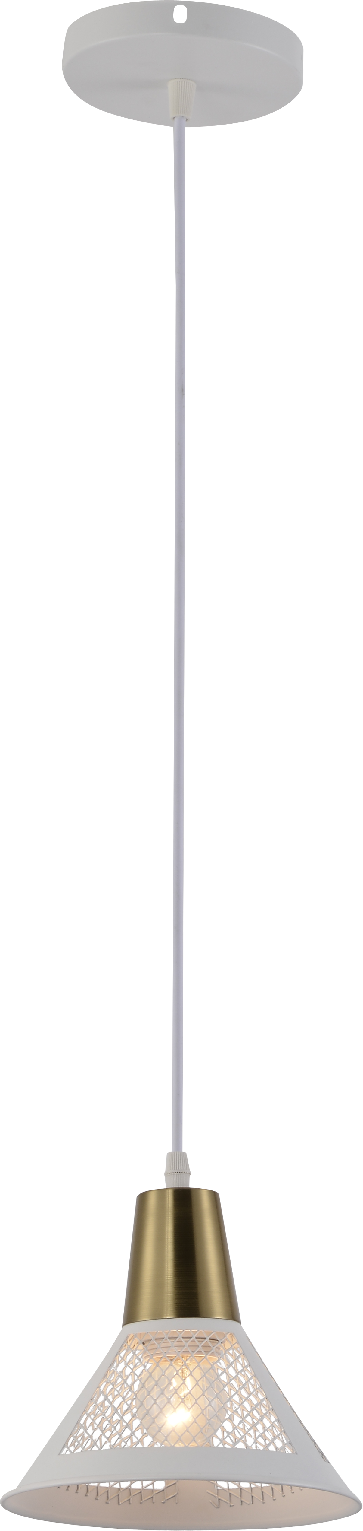 Люстра подвесная лофт Sirius XA3221/1 WH+COPPER (000041501)