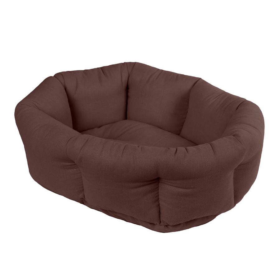 Лежанка-манеж для собак и котов Collar S 45х34х17 см Коричневый