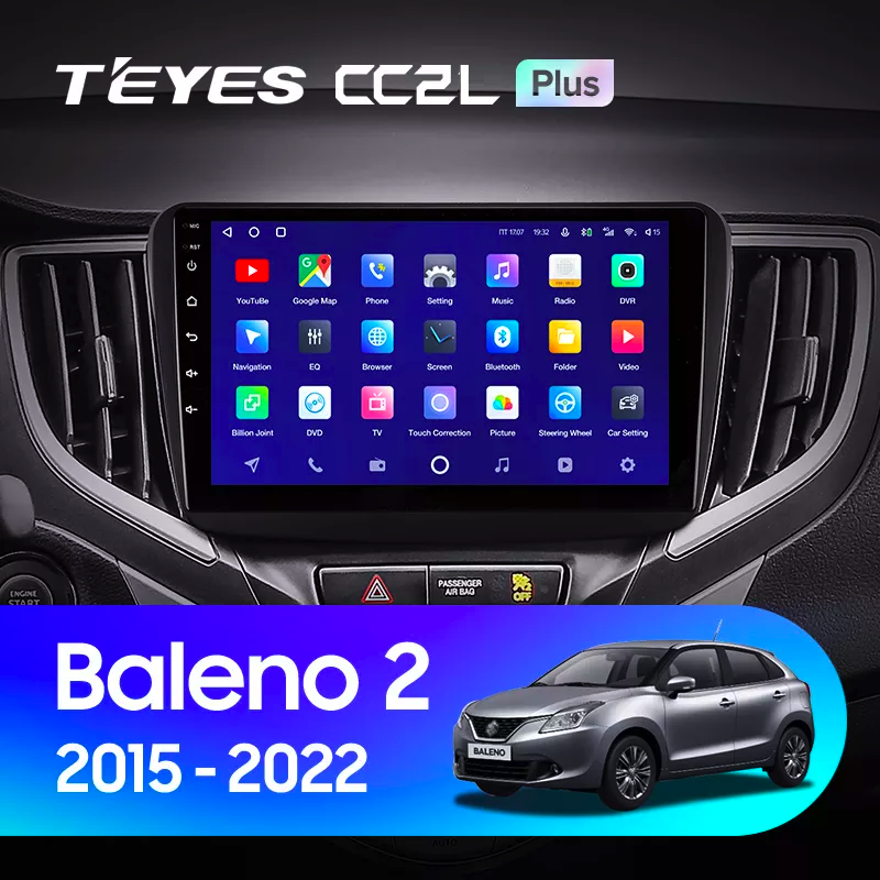 Автомагнитола штатная Teyes CC2L Plus 2/32 для Suzuki Baleno 2 2015-2022 Android (1682885610) - фото 3