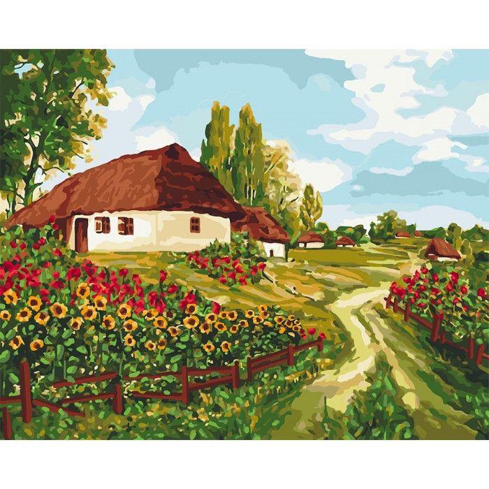 Картина по номерам Украинскими тропами 40x50 см (KHO2277)