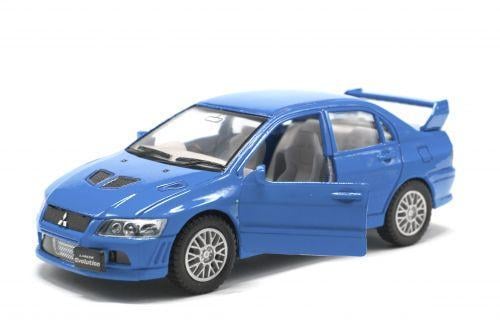 Игрушечная машинка Kinsmart Mitsubishi Lancer Evolution Синий (2987455769)