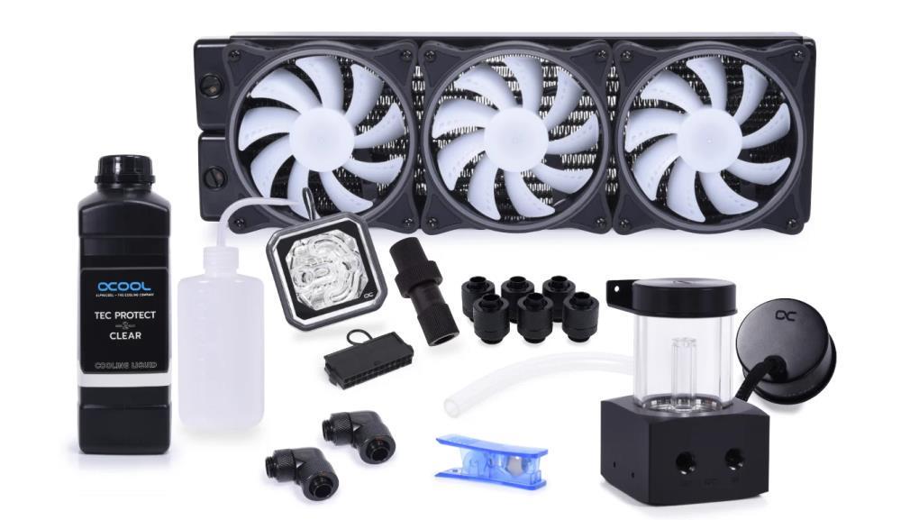 Система охолодження для комп’ютерного процесора Alphacool Core Storm 360mm ST30 11986 Black