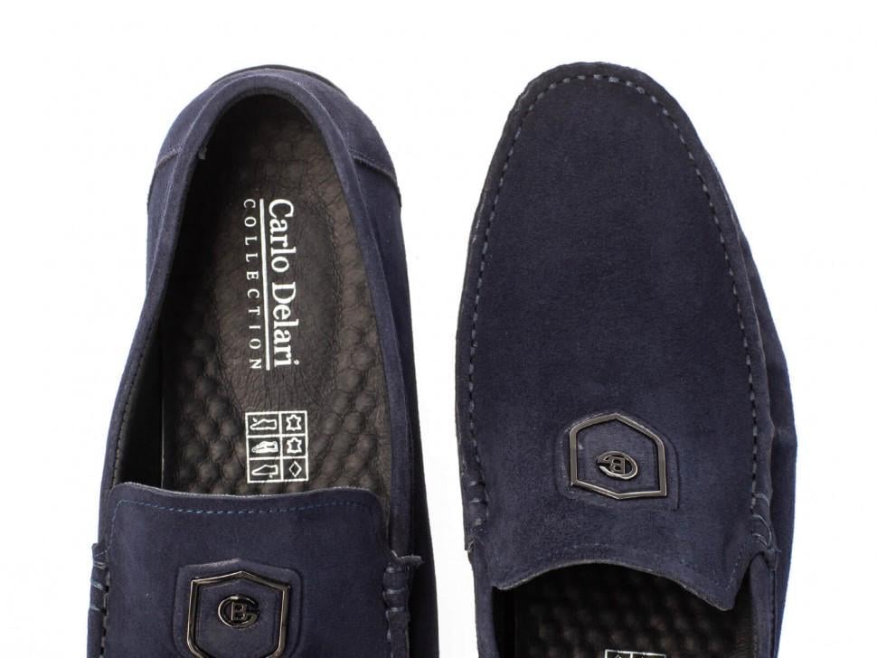 Мокасини Carlo Delari 7191120 р. 40 Темно-синій (18796) - фото 4 Мокасини Carlo Delari 7191120 р. 40 Темно-синій (18796) - фото 4