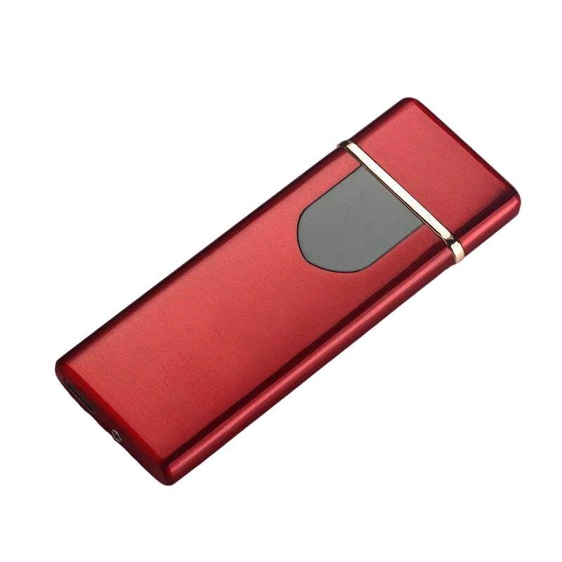 Зажигалка аккумуляторная Lighter USB ZGP ABS Красный (8070) Зажигалка аккумуляторная Lighter USB ZGP ABS Красный (8070)