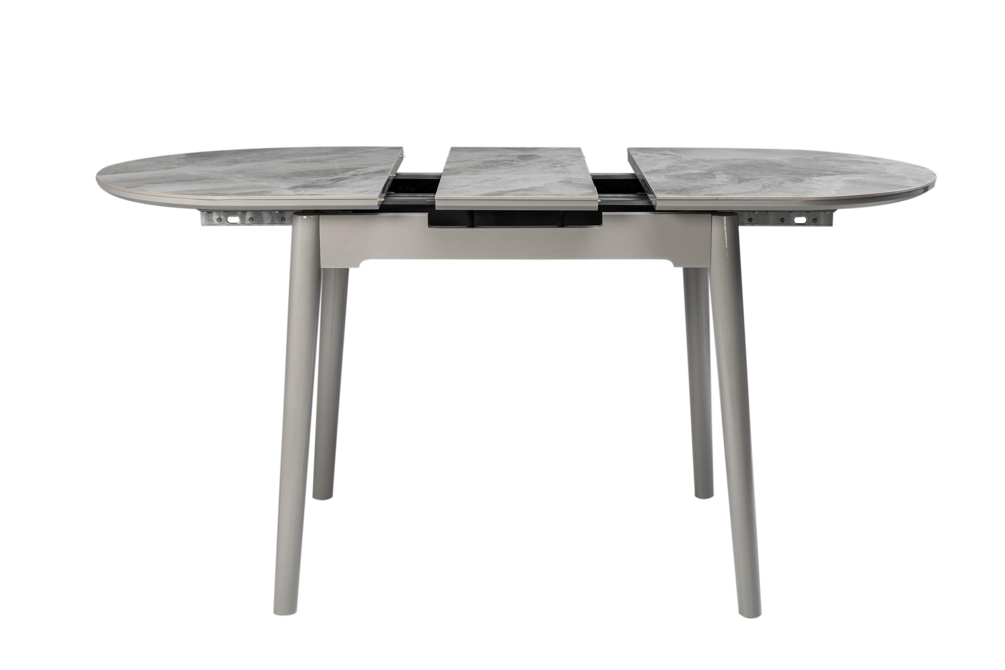 Обідній стіл розсувний Ветро 1100-1400x750x760 мм Ребекка грей/Сірий (TМ-85) - фото 4 Обідній стіл розсувний Ветро 1100-1400x750x760 мм Ребекка грей/Сірий (TМ-85) - фото 4