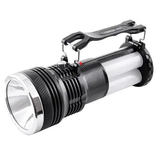 Ліхтар акумуляторний переносний Yajia YJ-2881 T PRO 1W 24SMD від мережі 220V 17 см Чорний