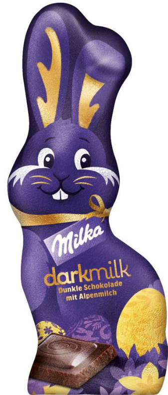 Заєць шоколадний Milka Darkmilk 100 г (18051)