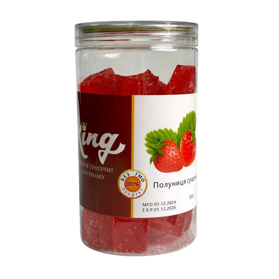 Мармелад KING натуральный со вкусом клубники 500 г