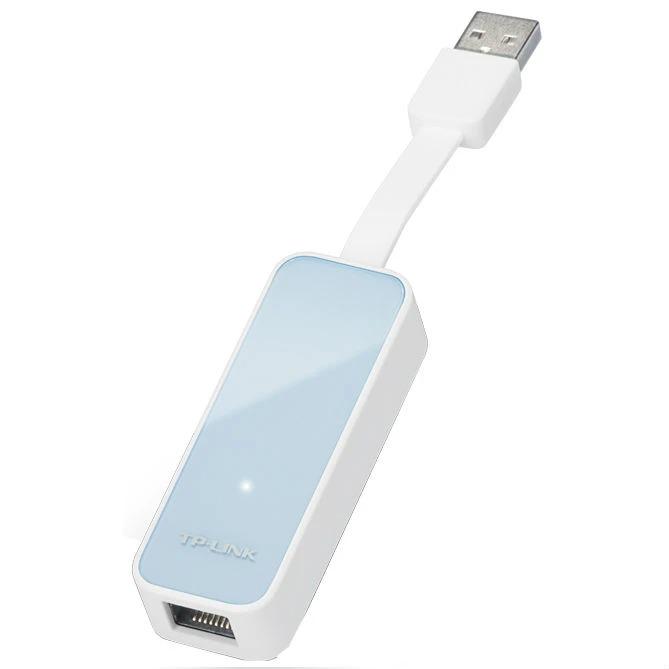 Мережевий адаптер TP-Link UE200 USB Білий з блакитним (10779115) - фото 2