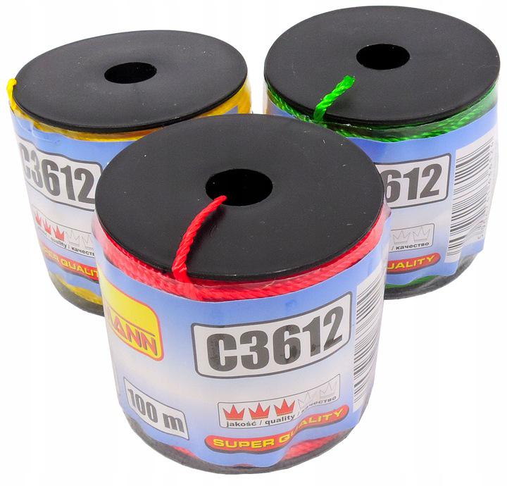 Шнур разметочный Richmann полипропиленовый 1,7 мм Х 100 м (C3612) - фото 4 Шнур разметочный Richmann полипропиленовый 1,7 мм Х 100 м (C3612) - фото 4