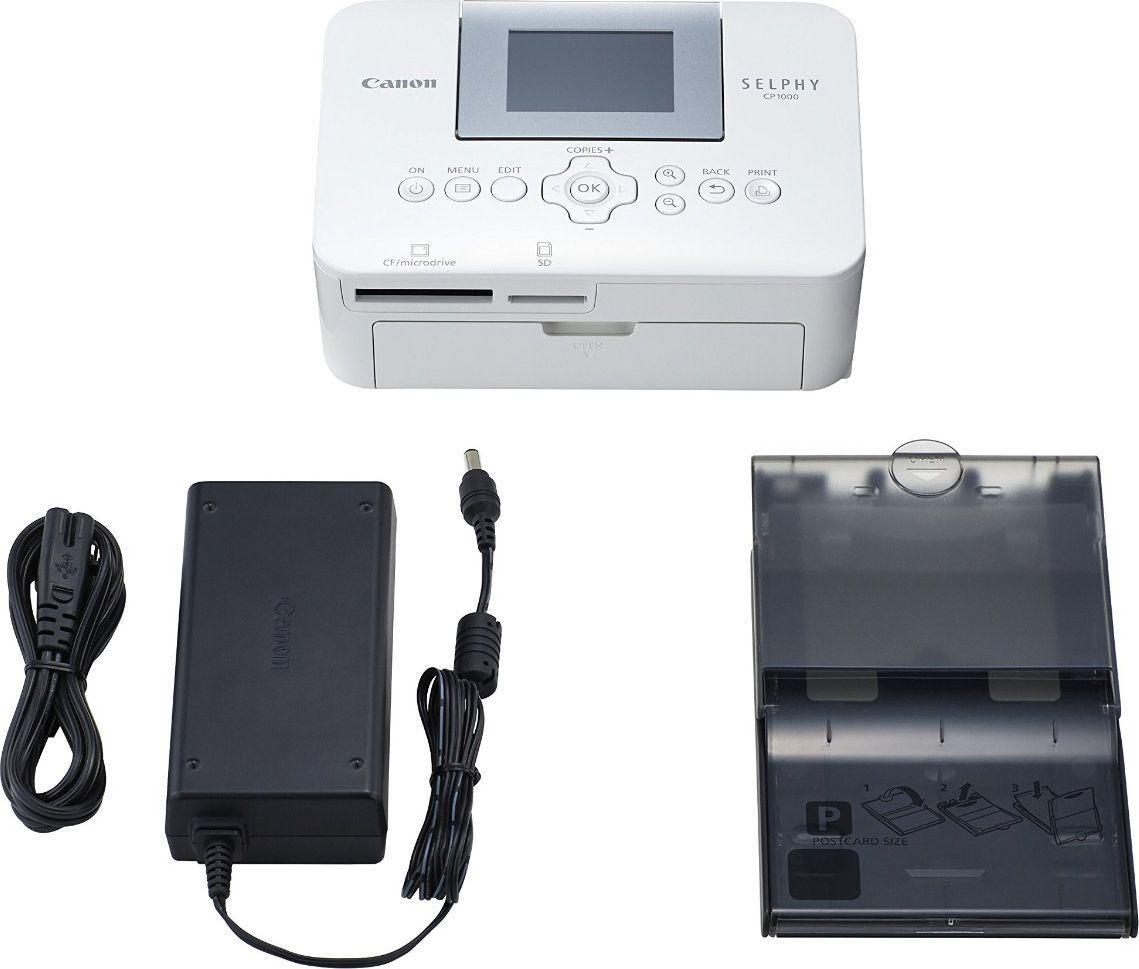 Принтер Canon SELPHY CP1000 (0011C012AA) - фото 3 Принтер Canon SELPHY CP1000 (0011C012AA) - фото 3