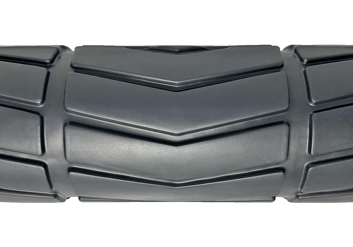 Масажний ролик EasyFit Rover 33 см Чорний (EF-3703-Bk) - фото 3