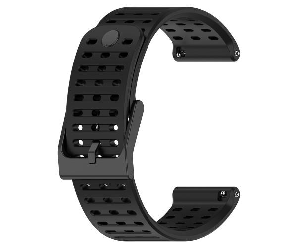 Ремінець Silicone Net для Suunto 9 Peak/9 Peak Pro/Vertical/Race Чорний