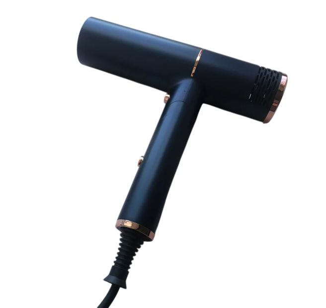 Фен с ионизацией и диффузором 1200/1600 Вт Черный