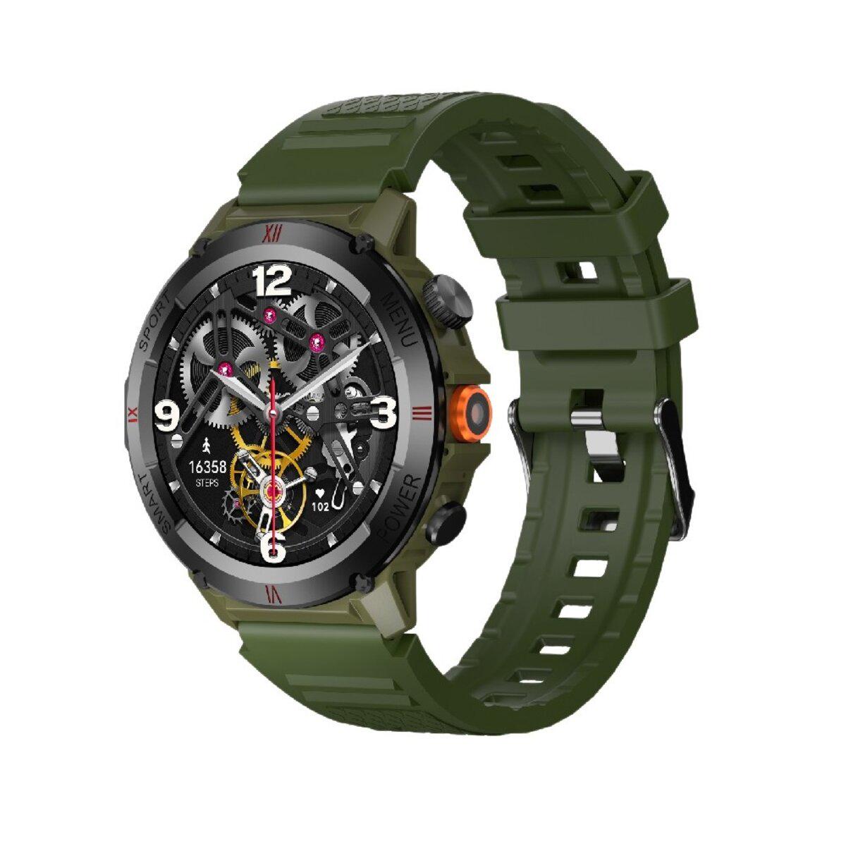 Смарт-годинник IWO X22 IP68 BT5.3 330 mAh 1,46" Army Green (IWOX22AG) Смарт-годинник IWO X22 IP68 BT5.3 330 mAh 1,46" Army Green (IWOX22AG)