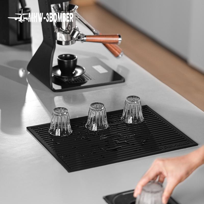 Силиконовый коврик для посуды MHW-3BOMBER 40x30 cм Black (SP5326B) - фото 6