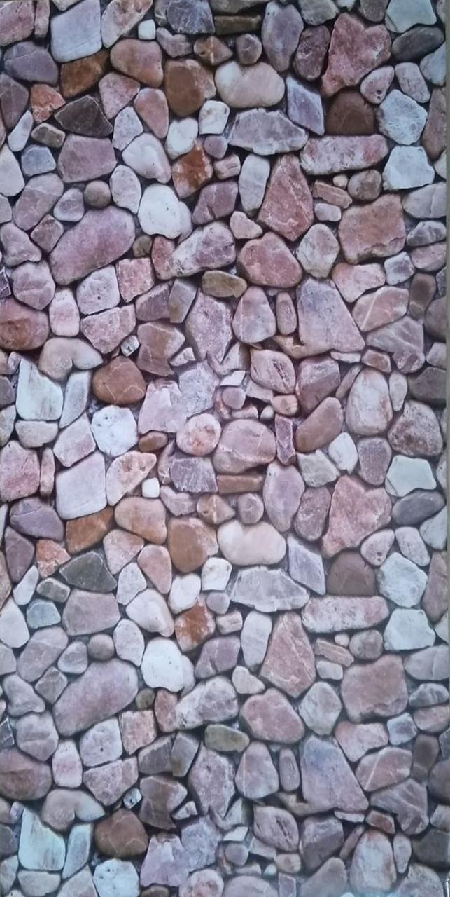 Панель самоклеящаяся глянцевая РЭТ под цвет структуры 600х300х2,5 мм Мандариновый (VN3-087) - фото 2