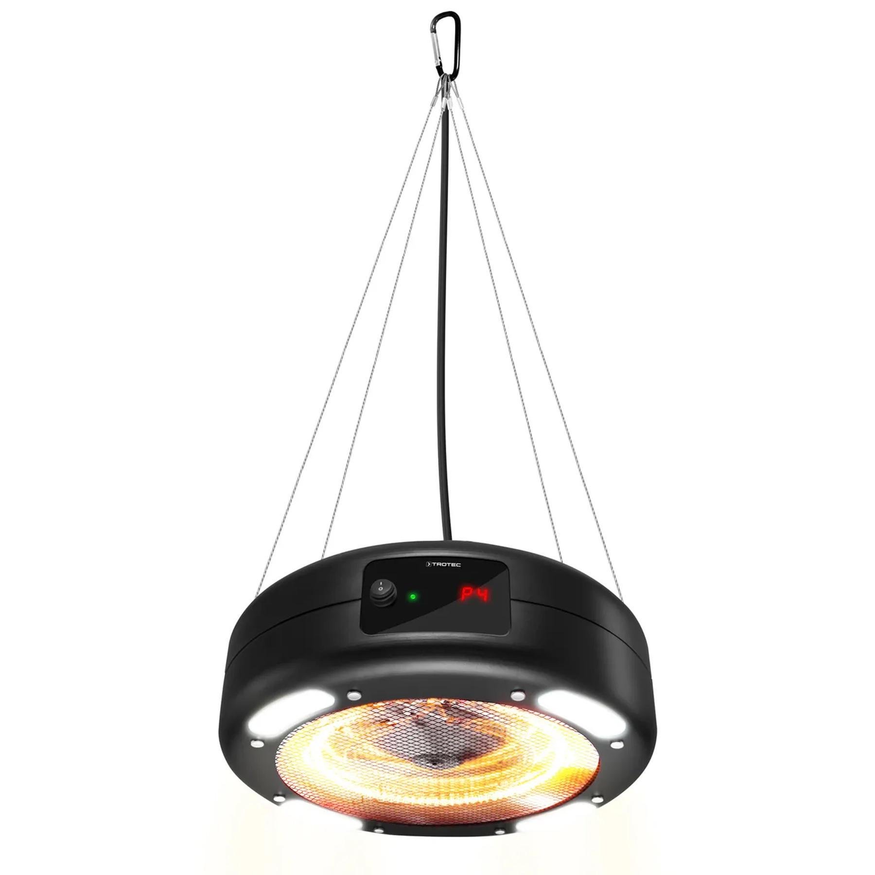 Обігрівач інфрачервоний Trotec IR 1550 SC 1500 W LED Black (1410003812)