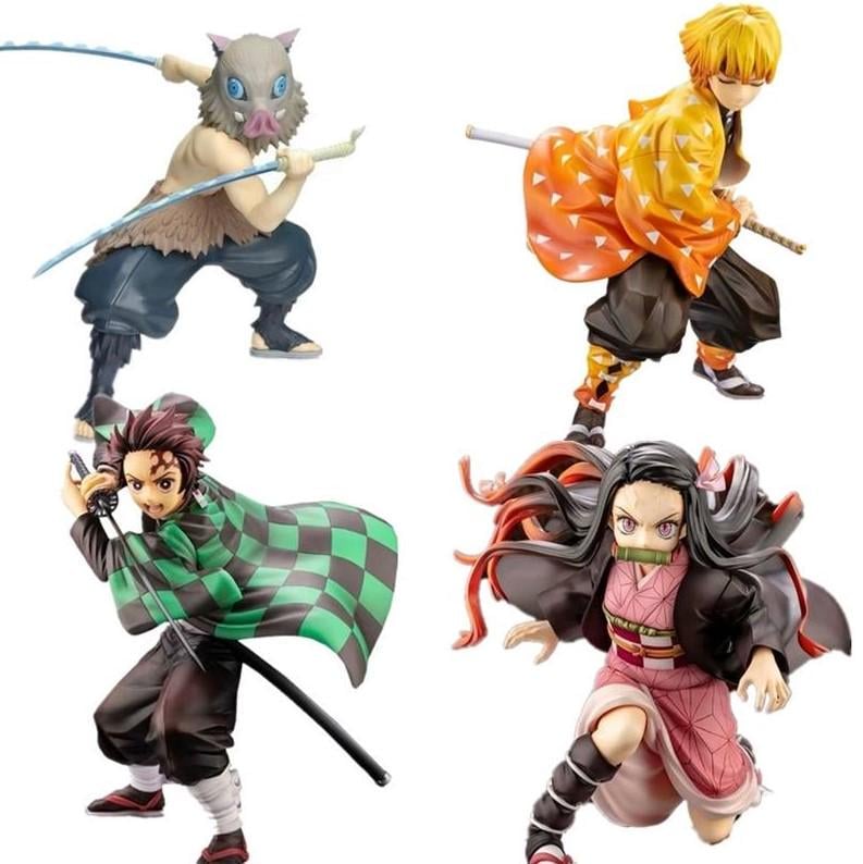 Фігурки колекційні Funko Demon Slayer Kimetsu no Yaiba ПВХ 4 шт. 12-15 см (b8a8d953)