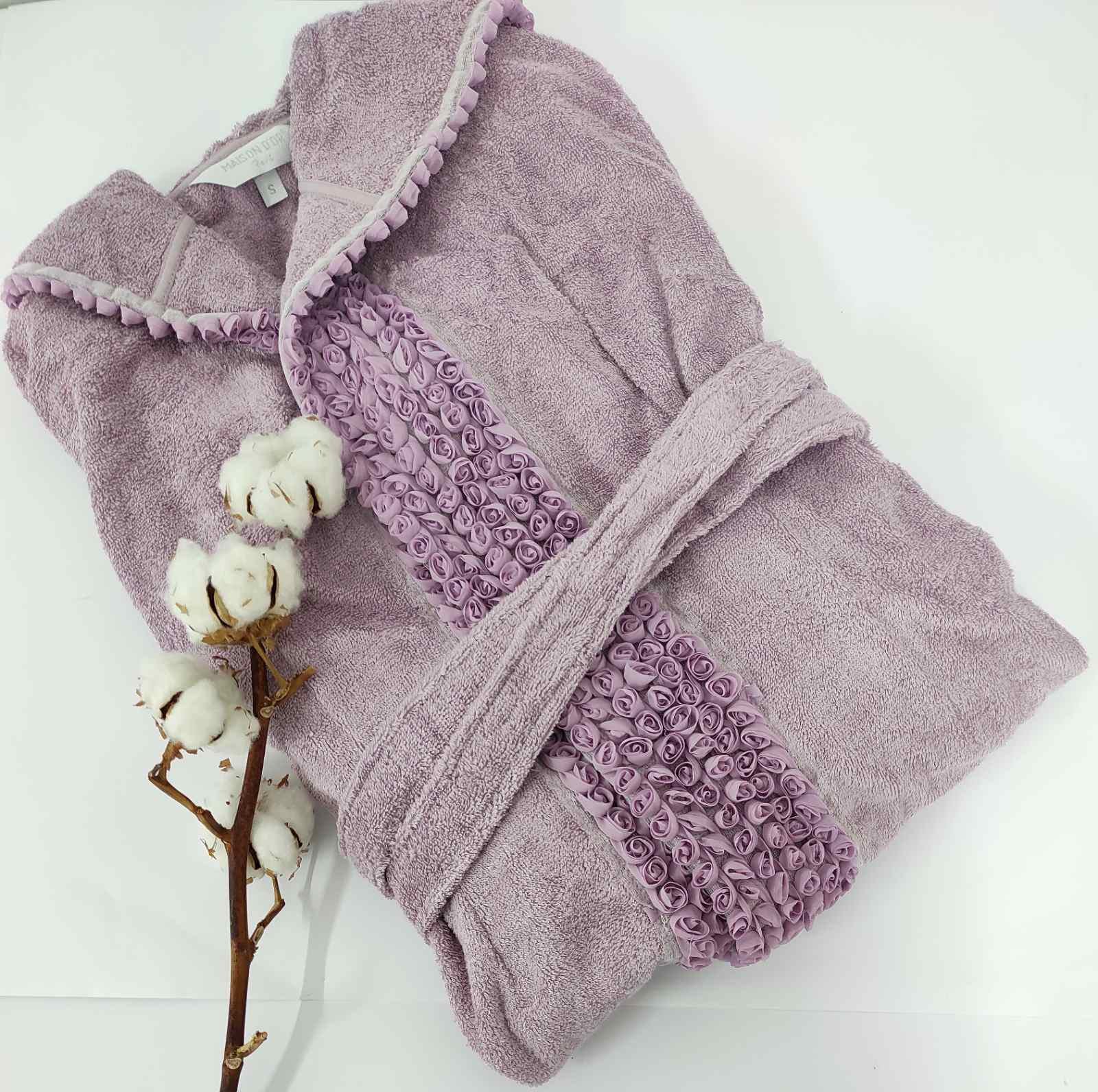 Халат женский Maison D'or Vivienne M Dark lilac