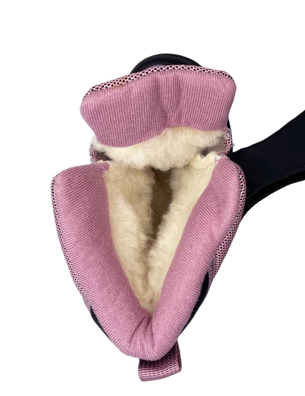 Черевики зимові для дівчаток BBT T6921-7/25 р. 25 Рожевий - фото 2