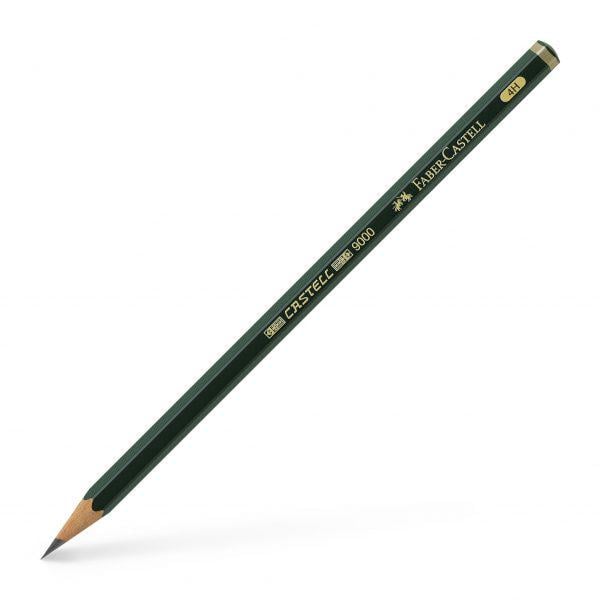 Карандаш чернографитный Faber-Castell 9000 4H Castell (119014)